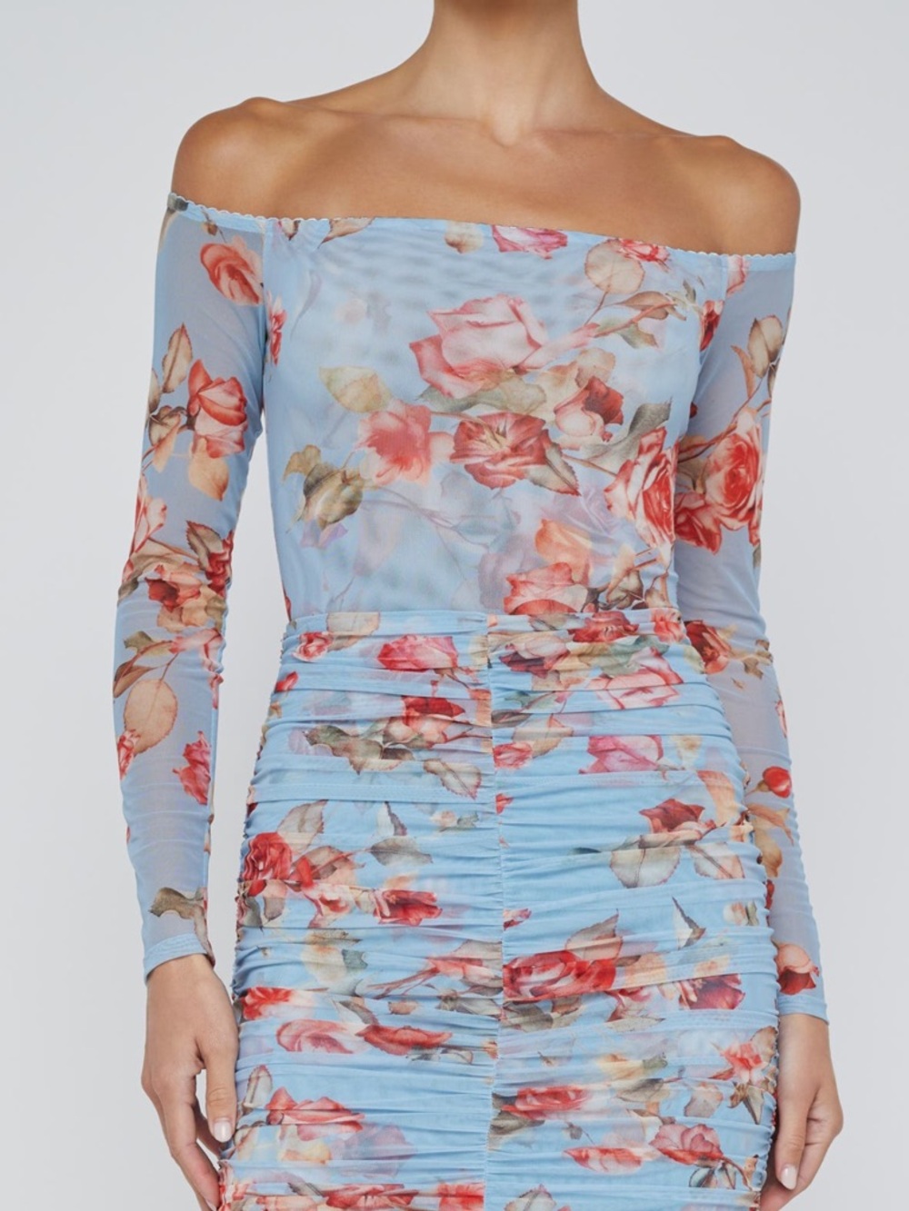 L'AGENCE Peonie Bodysuit. Skirt also available for sale.